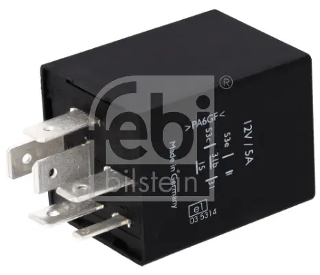Relais, intervalle d'essuyage FEBI BILSTEIN 34502