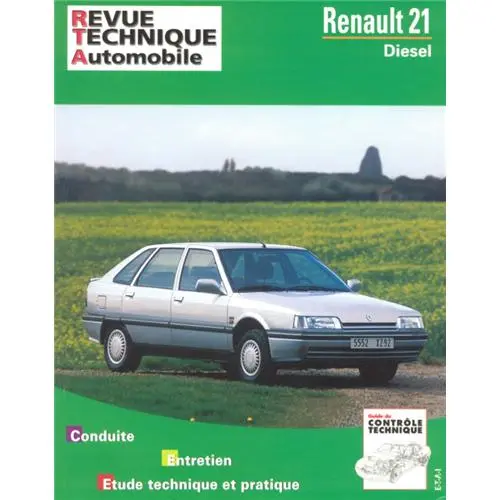 Revue technique pour Renault 21 diesel de 86-96