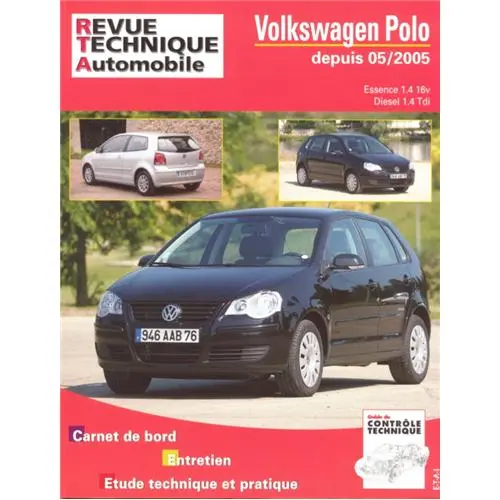 Revue technique pour Volkswagen Polo 05-05 et après, , essence 1,4 16v et 1,4 tdi