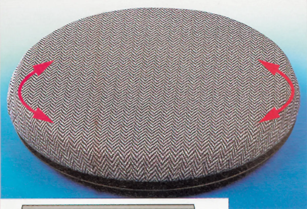 MOTTEZ – Coussin pivotant \Ø 40cm pour supprimer tout effort de torsion – A002B