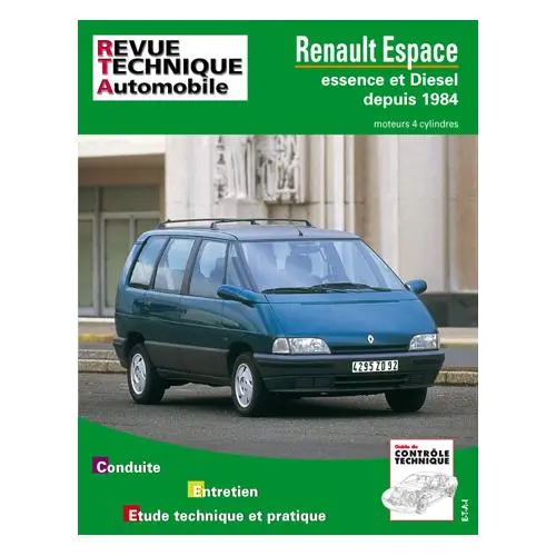 Revue technique pour Renault Espace 4 cyl. essence et diesel de 85 à 96 td