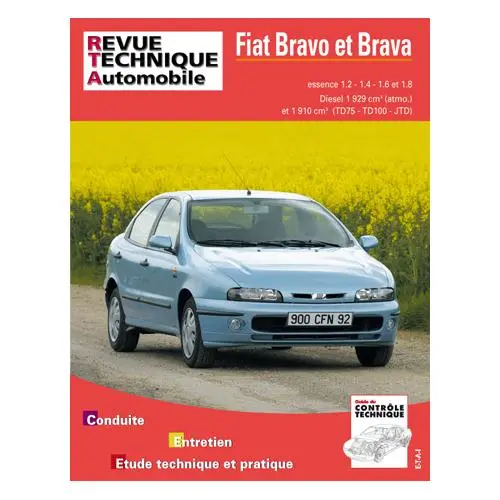 Revue technique pour Fiat Bravo et Brava essence et diesel de 95-99