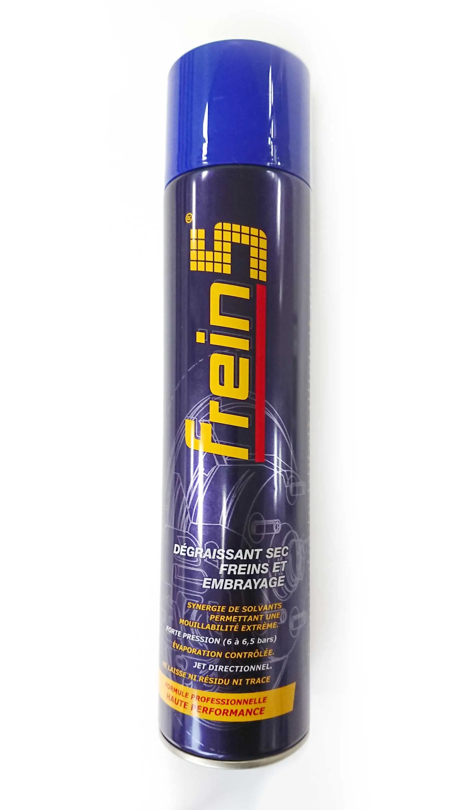 FREIN 5 – Nettoyant dégraissant freins et embrayage, professionnel pour auto et moto – 600ml – F56